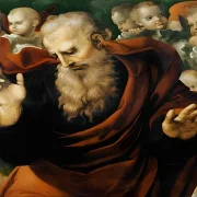 Raffael | Gud Fader velsigner - 1505 | Indrammet kunsttryk | Renæssance | formida