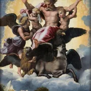 Raffael | Hesekiels Vision – 1517 | Gerahmter Kunstdruck | Renaissance | formida