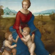 Raffael | Madonna i engen - 1508 | Indrammet kunsttryk | Renæssance | formida