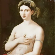 Raffael | La Fornarina - 1518 | Giclée Kunstdruck gerahmt