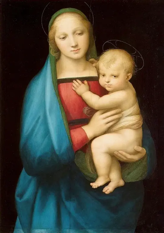 Raffael | Madonna af storhertugen - 1506 | Indrammet kunsttryk | Renæssance | formida