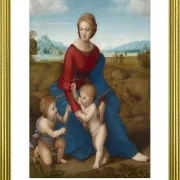 Raffael | Madonna im Grünen - 1506 | Gallery Edition | Gerahmter Kunstdruck | Renaissance