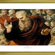Raffael | Gud Fader velsigner – 1505 | Gallery Edition | Indrammet kunsttryk | Renæssance