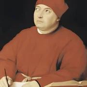 Raffael | Tommaso Inghirami - 1511 | Giclée Kunstdruck gerahmt