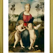 Raffael | Madonna med Stillitsen – 1506 | Gallery Edition | Indrammet kunsttryk | Renæssance