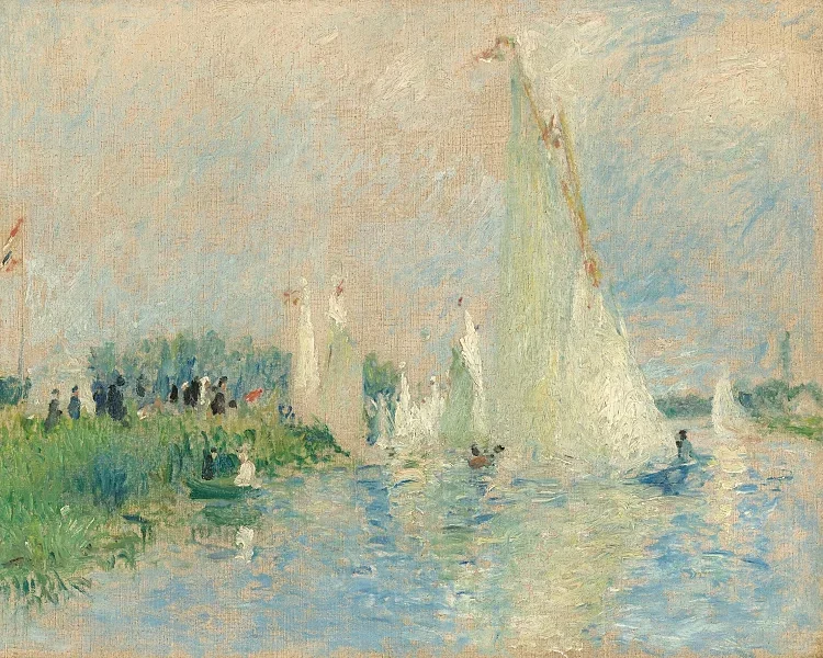 Regatta in Argenteuil - 1874
