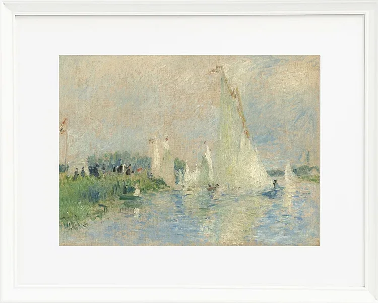 Regatta in Argenteuil - 1874