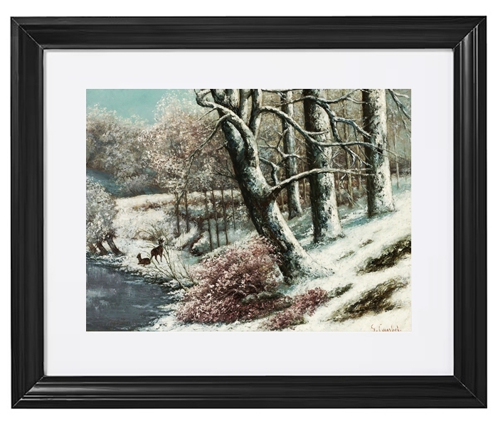 Der Wald im Winter – 1869