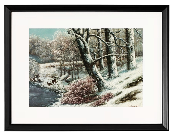 Der Wald im Winter – 1869