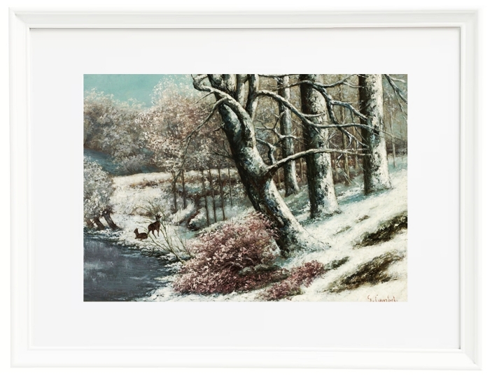 Der Wald im Winter – 1869