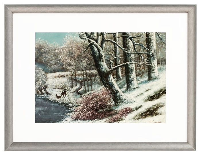 Der Wald im Winter – 1869