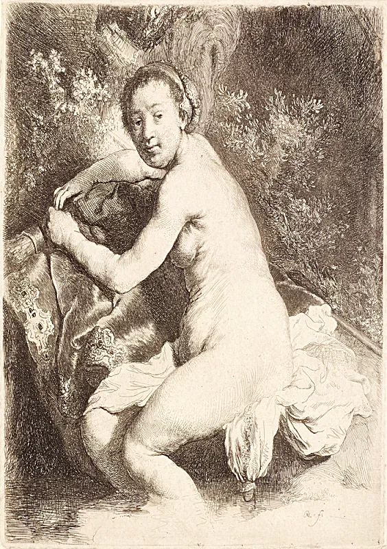 Rembrandt van Rijn | Diana ved badet - 1631 | Indrammet kunsttryk | Barok | formida