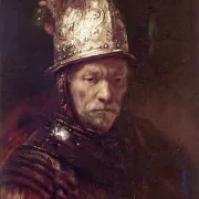 Rembrandt van Rijn | Manden med den gyldne hjelm - 1650 | Indrammet kunsttryk | Barok | formida