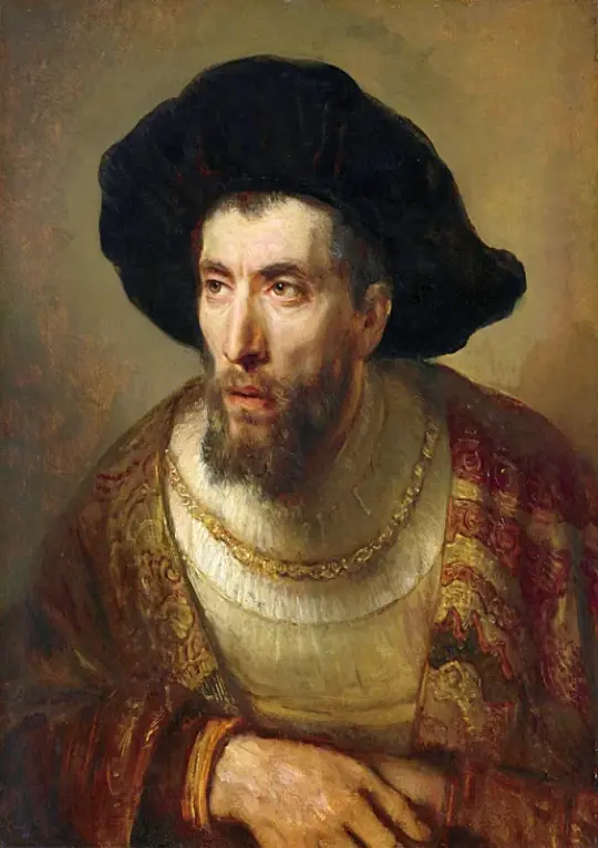 Rembrandt van Rijn | Filosoffen - 1653 | Indrammet kunsttryk | Barok | formida