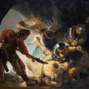 Rembrandt van Rijn | Samsons forblænding - 1636 | Indrammet kunsttryk | Barok | formida