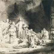 Rembrandt van Rijn | Hundredegylden-trykket - 1648 | Indrammet kunsttryk | Barok | formida