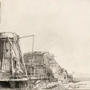 Rembrandt van Rijn | Vindmøllen - 1641 | Indrammet kunsttryk | Barok | formida