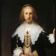 Rembrandt van Rijn | Agatha Bas - 1611 | Indrammet kunsttryk | Barok | formida