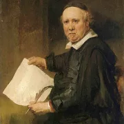 Rembrandt van Rijn | Lieven Willemsz van Coppenol - 1658 | Indrammet kunsttryk | Barok | formida