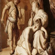 Rembrandt van Rijn | Samson og Dalila - 1630 | Indrammet kunsttryk | Barok | formida