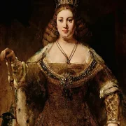 Rembrandt van Rijn | Juno - 1662 | Indrammet kunsttryk | Barok | formida