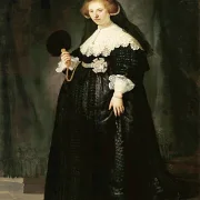 Rembrandt van Rijn | Oopjen Coppit - 1634 | Indrammet kunsttryk | Barok | formida