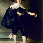 Rembrandt van Rijn | Marten Soolmans - 1634 | Indrammet kunsttryk | Barok | formida