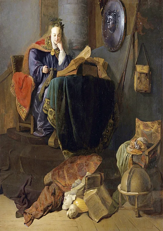 Rembrandt van Rijn | Minerva - 1630 | Indrammet kunsttryk | Barok | formida