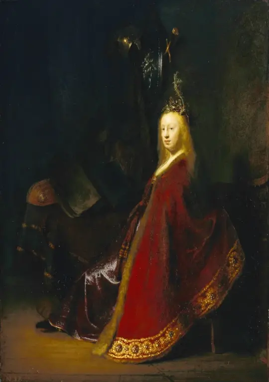 Rembrandt van Rijn | Minerva - 1631 | Indrammet kunsttryk | Barok | formida