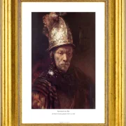 Rembrandt van Rijn | Der Mann mit dem goldenen Helm – 1650 | Gallery Edition | Gerahmter Kunstdruck | Barock