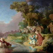 Rembrandt van Rijn | Bortførelsen af Europa - 1632 | Indrammet kunsttryk | Barok | formida