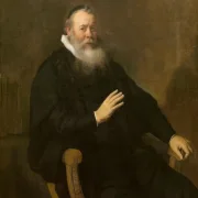 Rembrandt van Rijn | Portræt af en præst - 1637 | Indrammet kunsttryk | Barok | formida