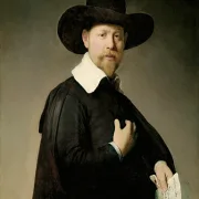 Rembrandt van Rijn | Porträt von Marten Looten - 1632 | Gerahmter Kunstdruck | Barock | formida