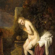 Rembrandt van Rijn | Susanna - 1636 | Indrammet kunsttryk | Barok | formida