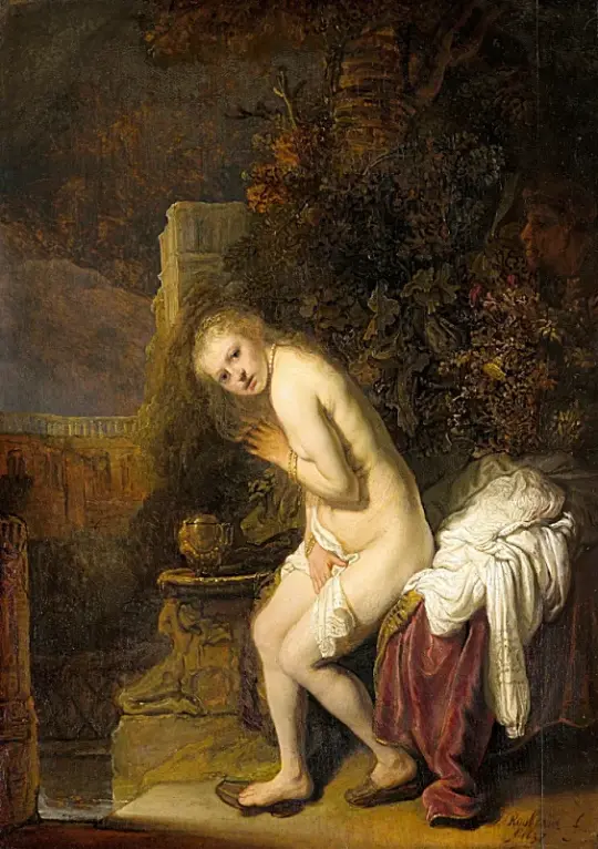 Rembrandt van Rijn | Susanna - 1636 | Indrammet kunsttryk | Barok | formida