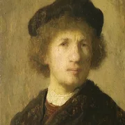 Rembrandt van Rijn | Selvportræt - 1630 | Indrammet kunsttryk | Barok | formida