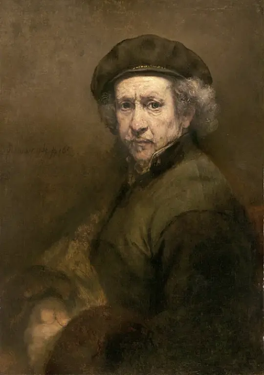 Rembrandt van Rijn | Selvportræt - 1659 | Indrammet kunsttryk | Barok | formida