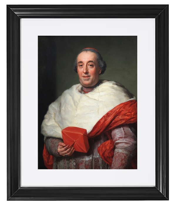 Porträt von Kardinal Zelada - 1773