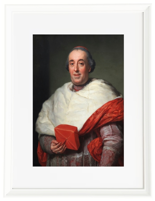 Porträt von Kardinal Zelada - 1773