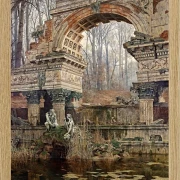 Romerske ruiner ved Schönbrunn - 1892