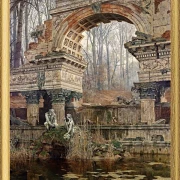Romerske ruiner ved Schönbrunn - 1892