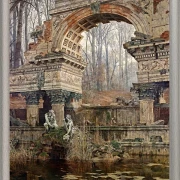 Romerske ruiner ved Schönbrunn - 1892