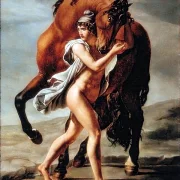 Römischer Jüngling mit Pferd - 1824