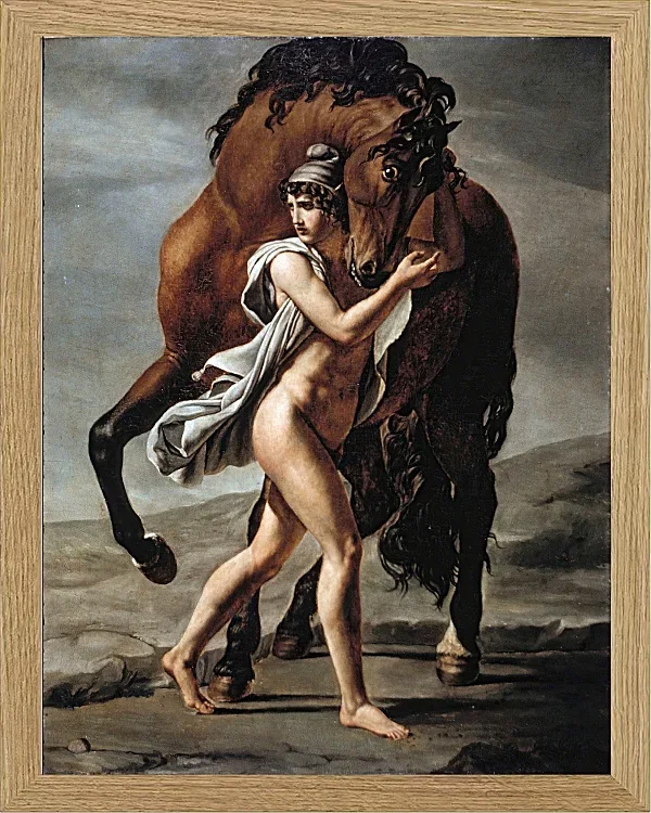 Römischer Jüngling mit Pferd - 1824