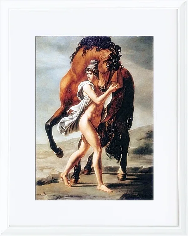 Römischer Jüngling mit Pferd - 1824