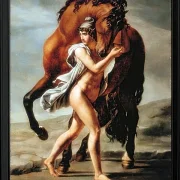 Römischer Jüngling mit Pferd - 1824