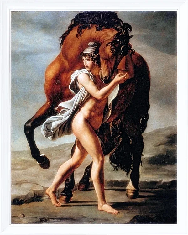 Römischer Jüngling mit Pferd - 1824