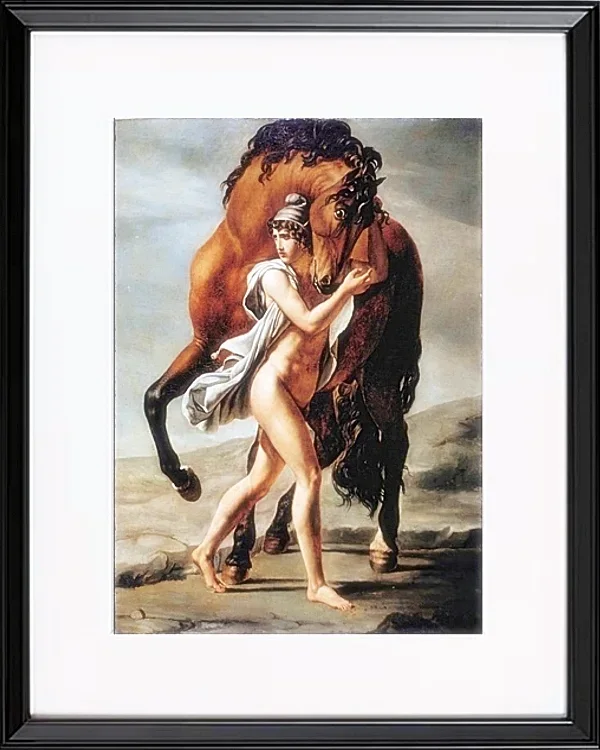 Römischer Jüngling mit Pferd - 1824