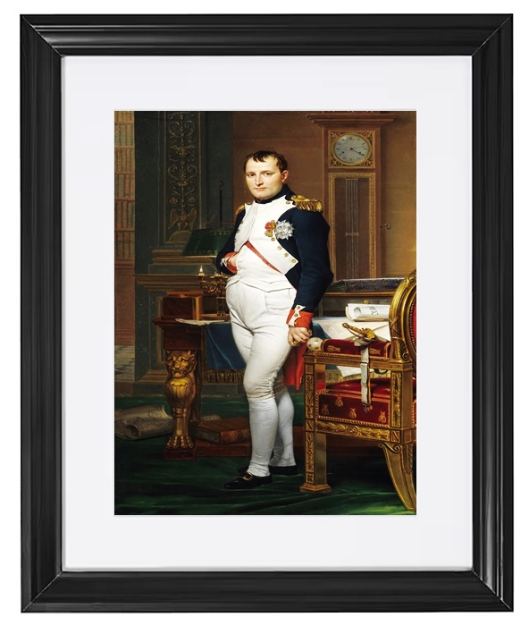 Der Kaiser Napoleon in seinem Arbeitszimmer in den Tuilerien – 1812