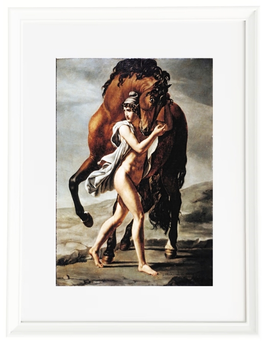 Römischer Jüngling mit Pferd - 1824